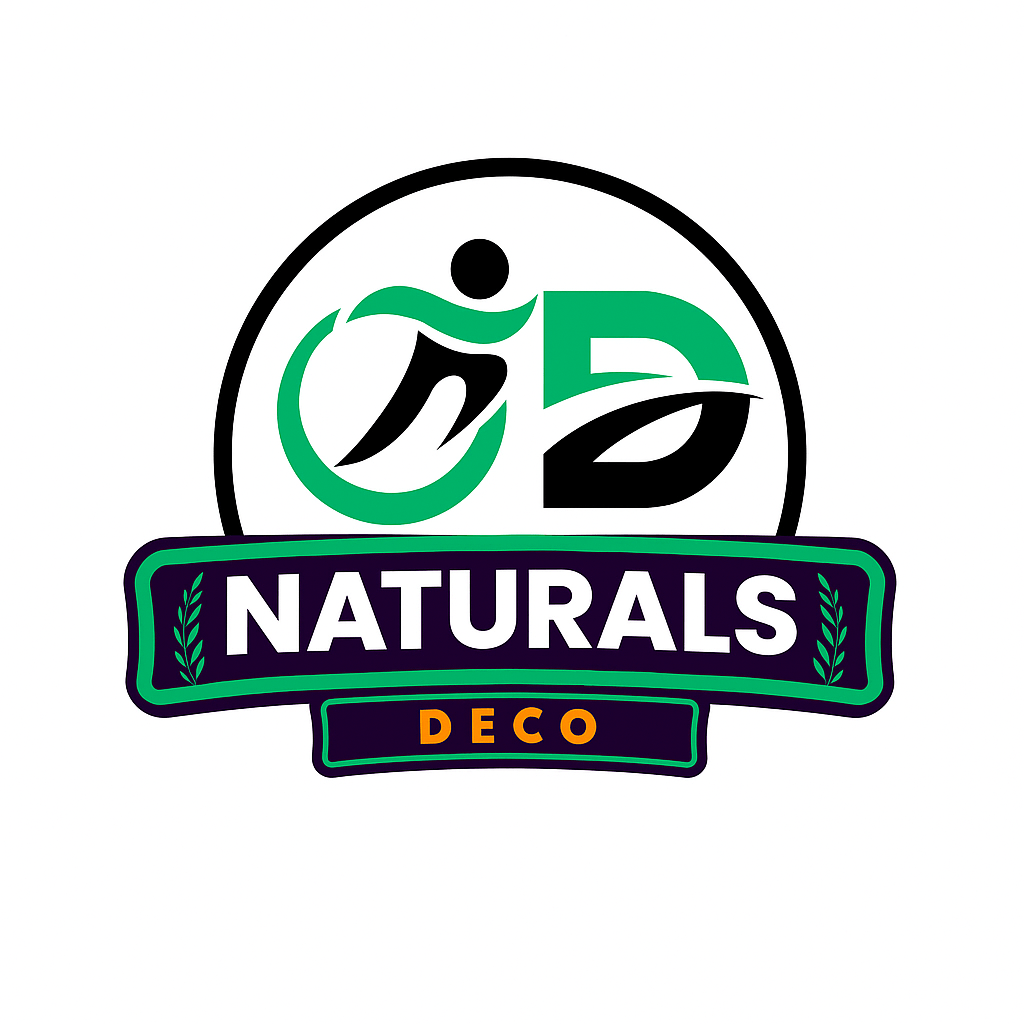 Naturals Deco Logo – Natural Home Decor Brand in Bangladesh