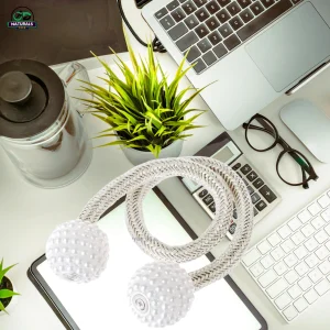 সিলভার পর্দা বাঁধনের পাশের দিকের দৃশ্য – লাক্সারি ডিজাইন