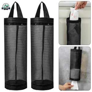 Durable Grocery Bag Holder 6 PCS Combo – Space-Saving Kitchen Organizer
