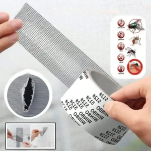 (2 PC) Premium Mosquito Net Repair Tape – Strong Self Adhesive Mesh Patch